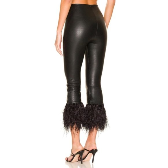 Commando Faux Leather Feather Leggings - Picture 6 of 7